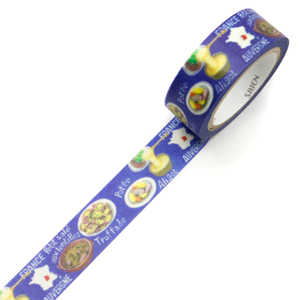 SAIEN Artist Series Washi Masking Tape, Auvergne Cuisine — product image 2