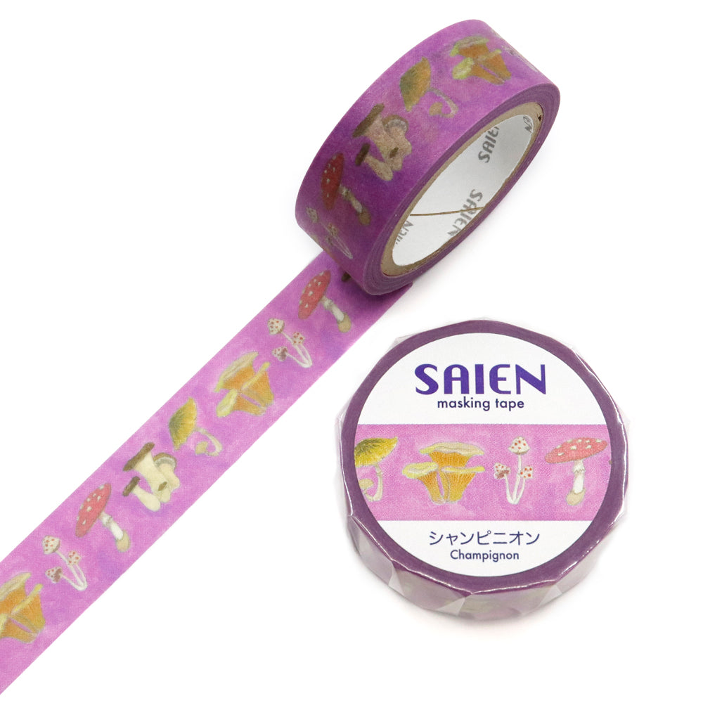 SAIEN Artist Series Washi Masking Tape, Champignon — product image 3