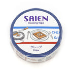 SAIEN Artist Series Washi Masking Tape, Crepes
