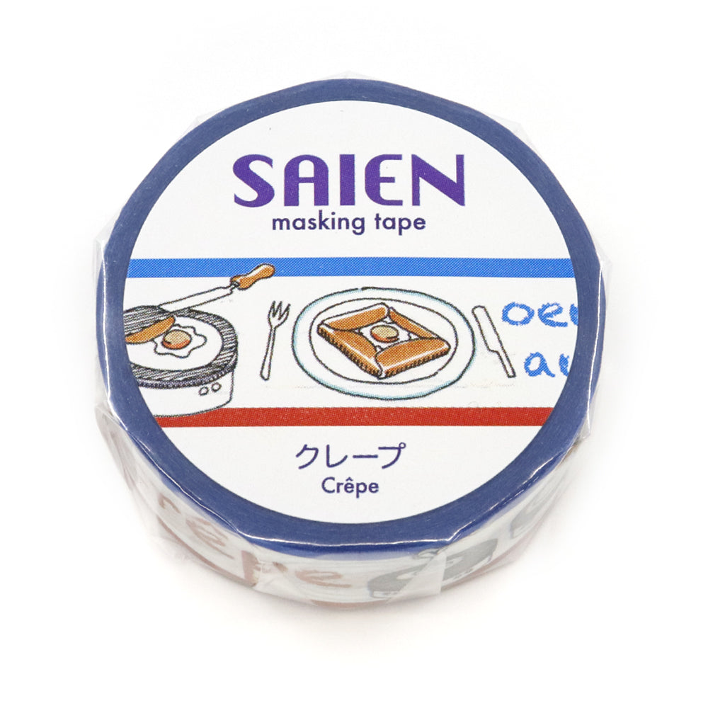 SAIEN Artist Series Washi Masking Tape, Crepes