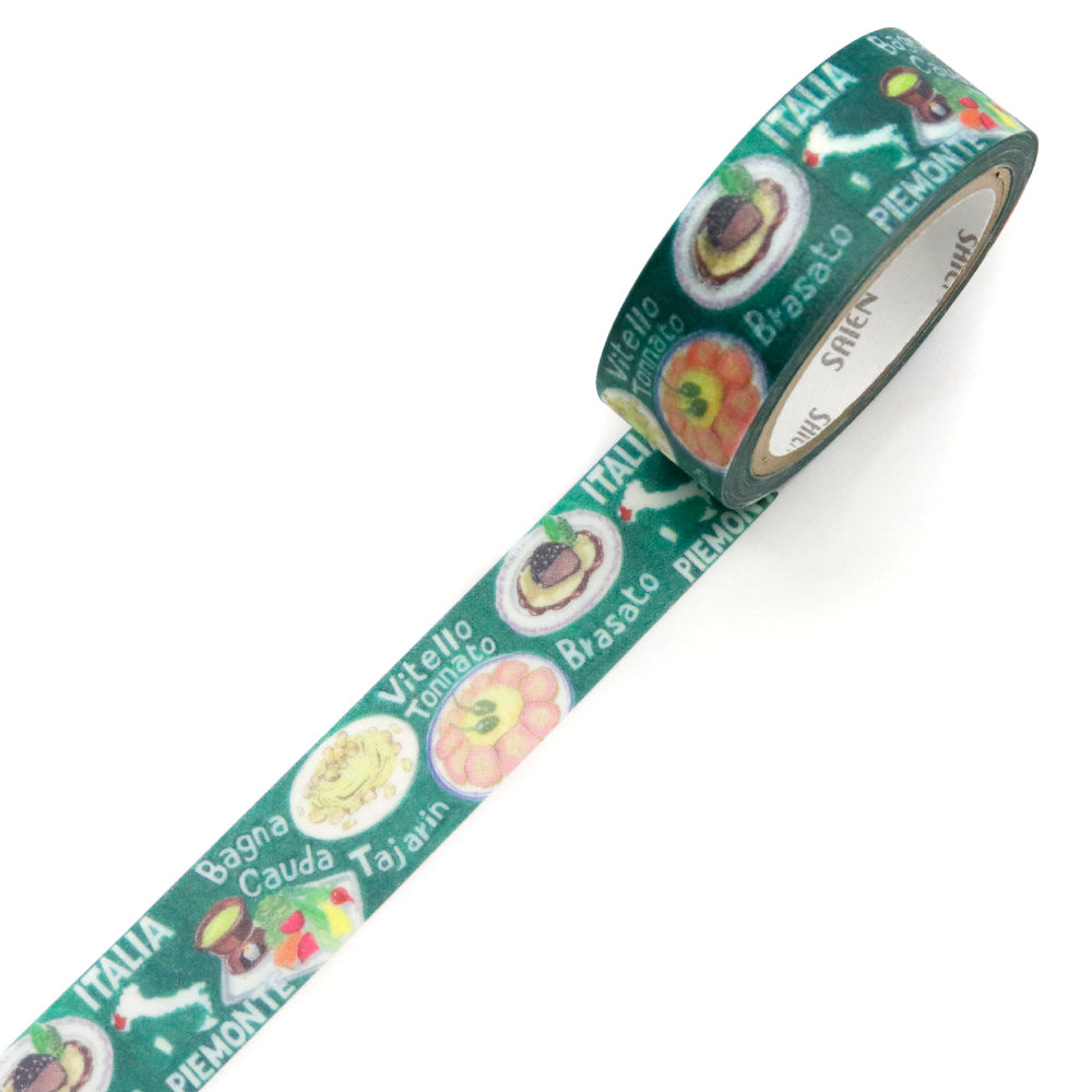 SAIEN Artist Series Washi Masking Tape, Piedmont Cuisine — product image 2