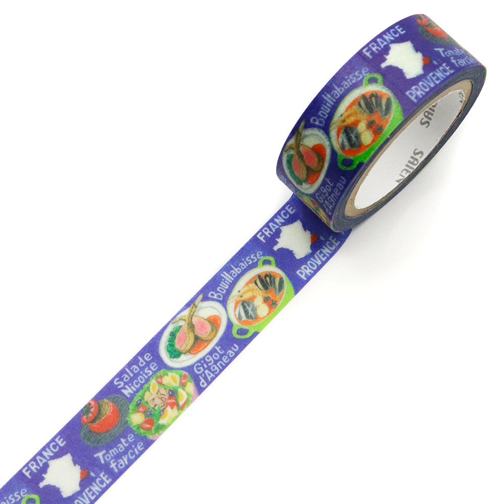 SAIEN Artist Series Washi Masking Tape, Provence Cuisine — product image 2