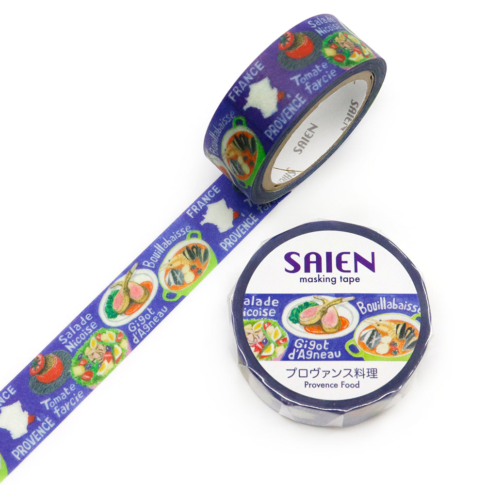 SAIEN Artist Series Washi Masking Tape, Provence Cuisine — product image 3