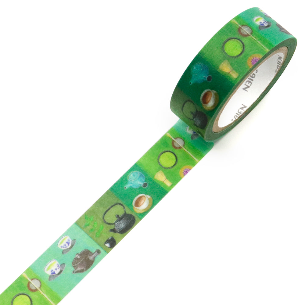 SAIEN Artist Series Washi Masking Tape, Tea — product image 2