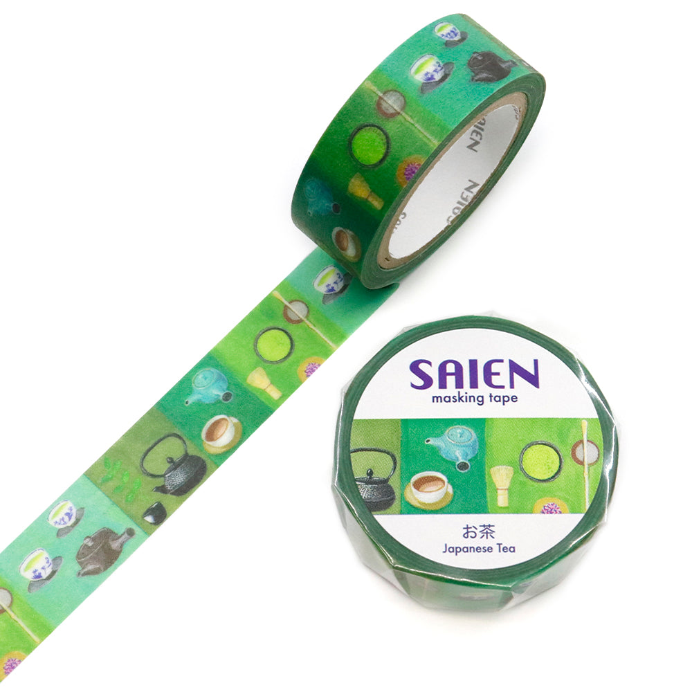 SAIEN Artist Series Washi Masking Tape, Tea — product image 3