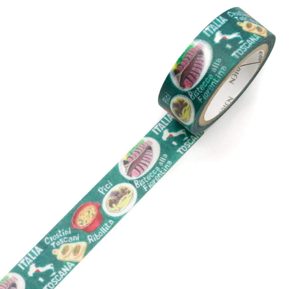 SAIEN Artist Series Washi Masking Tape, Tuscan Cuisine — product image 2