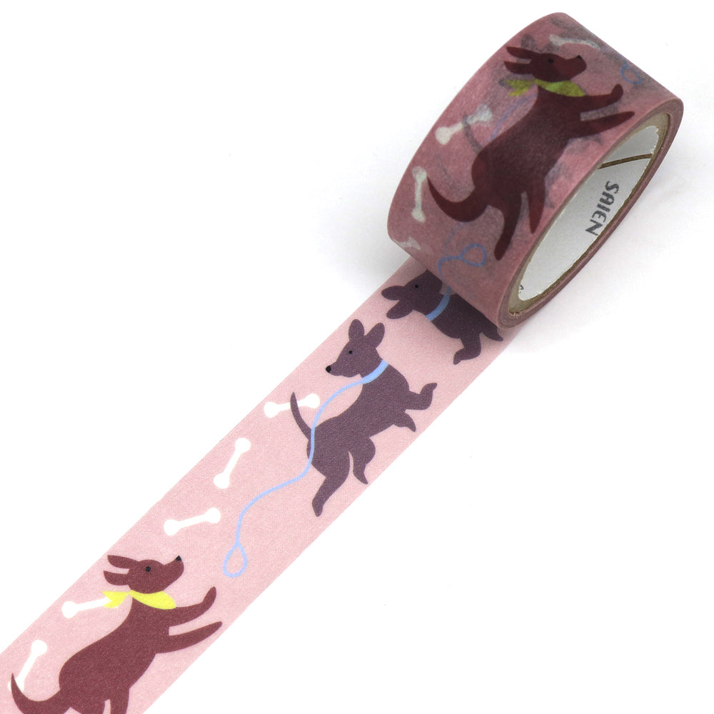 SAIEN Heidi Valkola Washi Masking Tape, Dog — product image 2