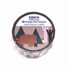 SAIEN Heidi Valkola Washi Tape, Bear