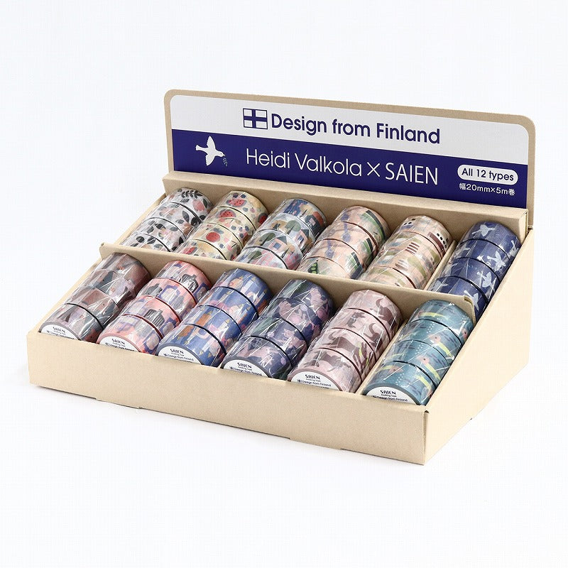 SAIEN Heidi Valkola Washi Tape, Bear — product image 6