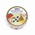 SAIEN Heidi Valkola Washi Tape, Fruits