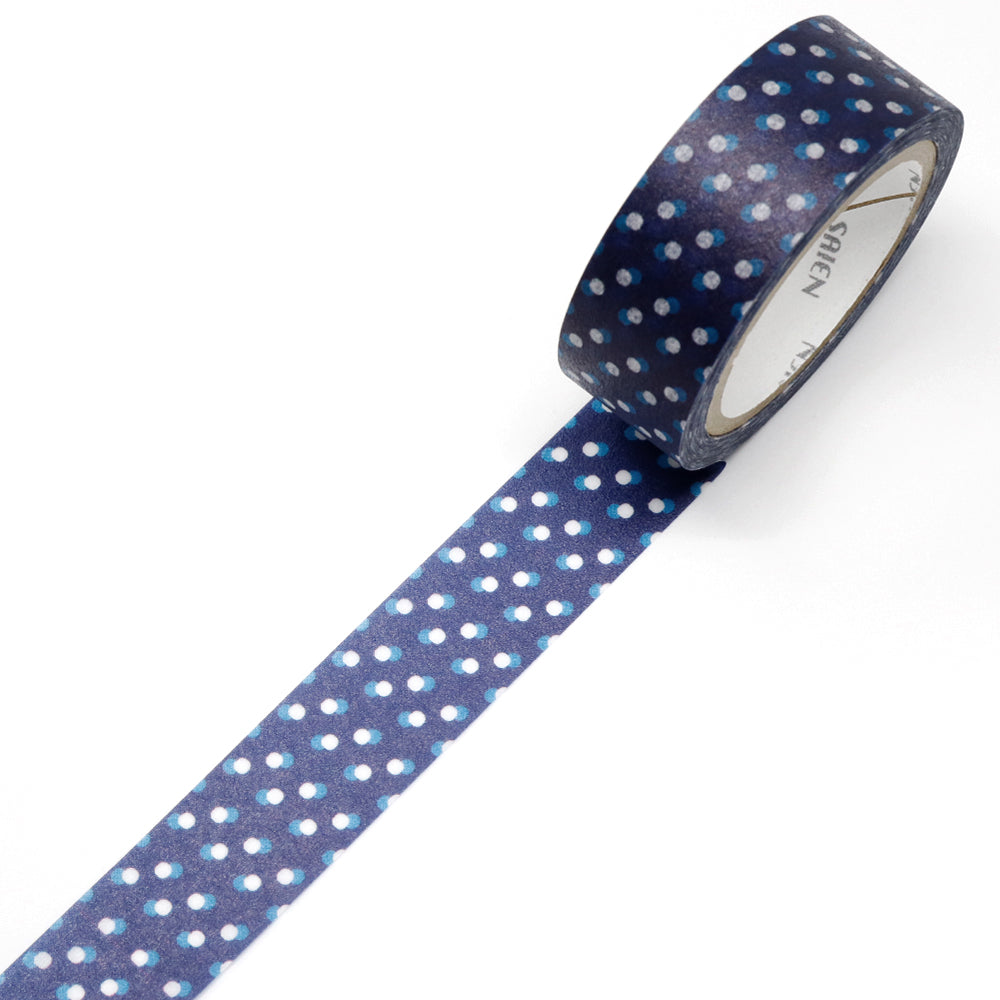 SAIEN Washi Masking Tape, Botan Yuki Snowflakes — product image 2