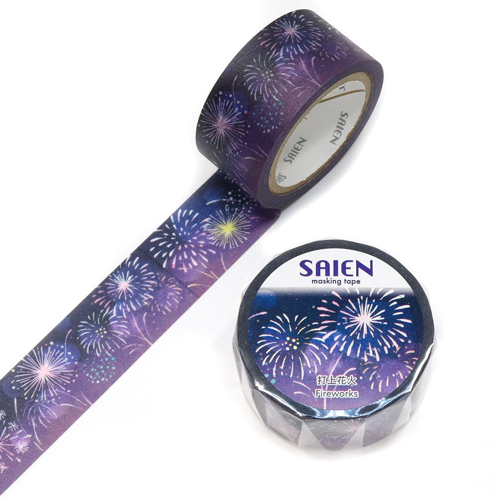 SAIEN Washi Masking Tape Fireworks — product image 3