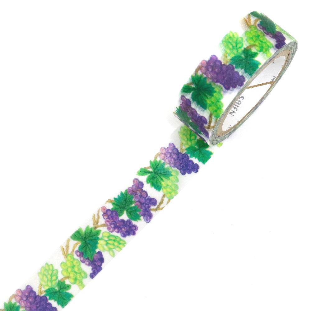 SAIEN Washi Masking Tape, Grapes — product image 2