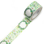 SAIEN Washi Masking Tape, Green Wreath — product image 2