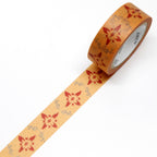 SAIEN Washi Masking Tape, Hana Karakusa Floral Scrolls — product image 2
