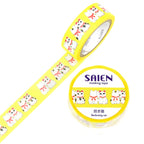 SAIEN Washi Masking Tape, Maneki-Neko — product image 3