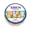 SAIEN Washi Masking Tape, Mikan Mandarin