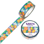SAIEN Washi Masking Tape, Mikan Mandarin — product image 3
