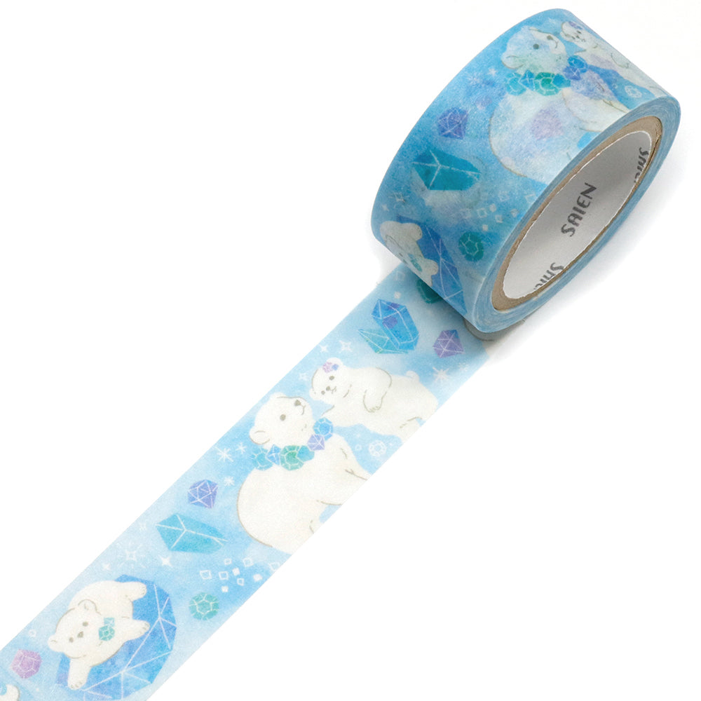 SAIEN Washi Masking Tape Polar Bear Jewelry — product image 2