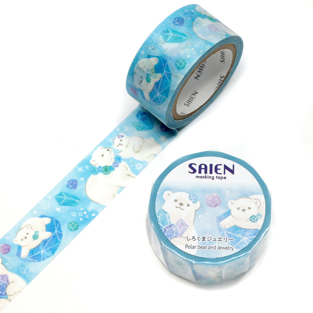 SAIEN Washi Masking Tape Polar Bear Jewelry — product image 3