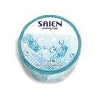 SAIEN Washi Masking Tape, Ramune Bottle