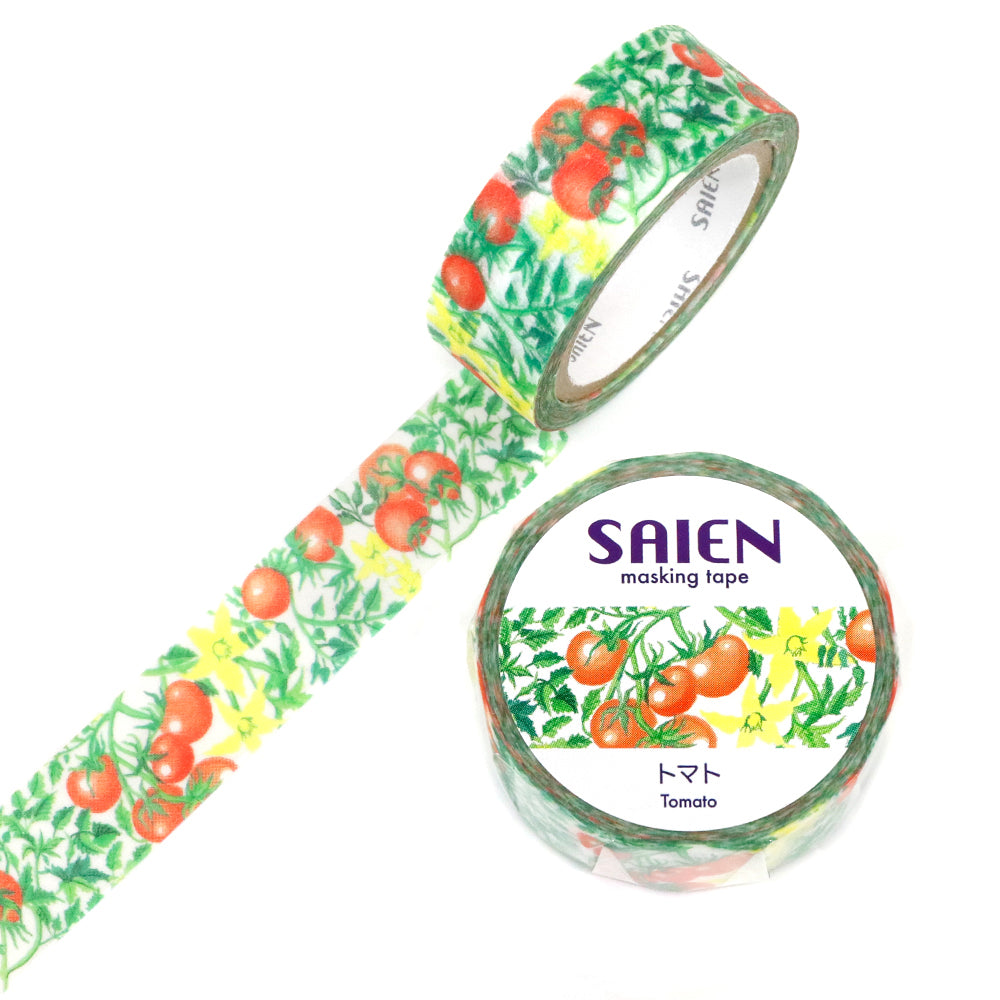 SAIEN Washi Masking Tape, Tomato — product image 3