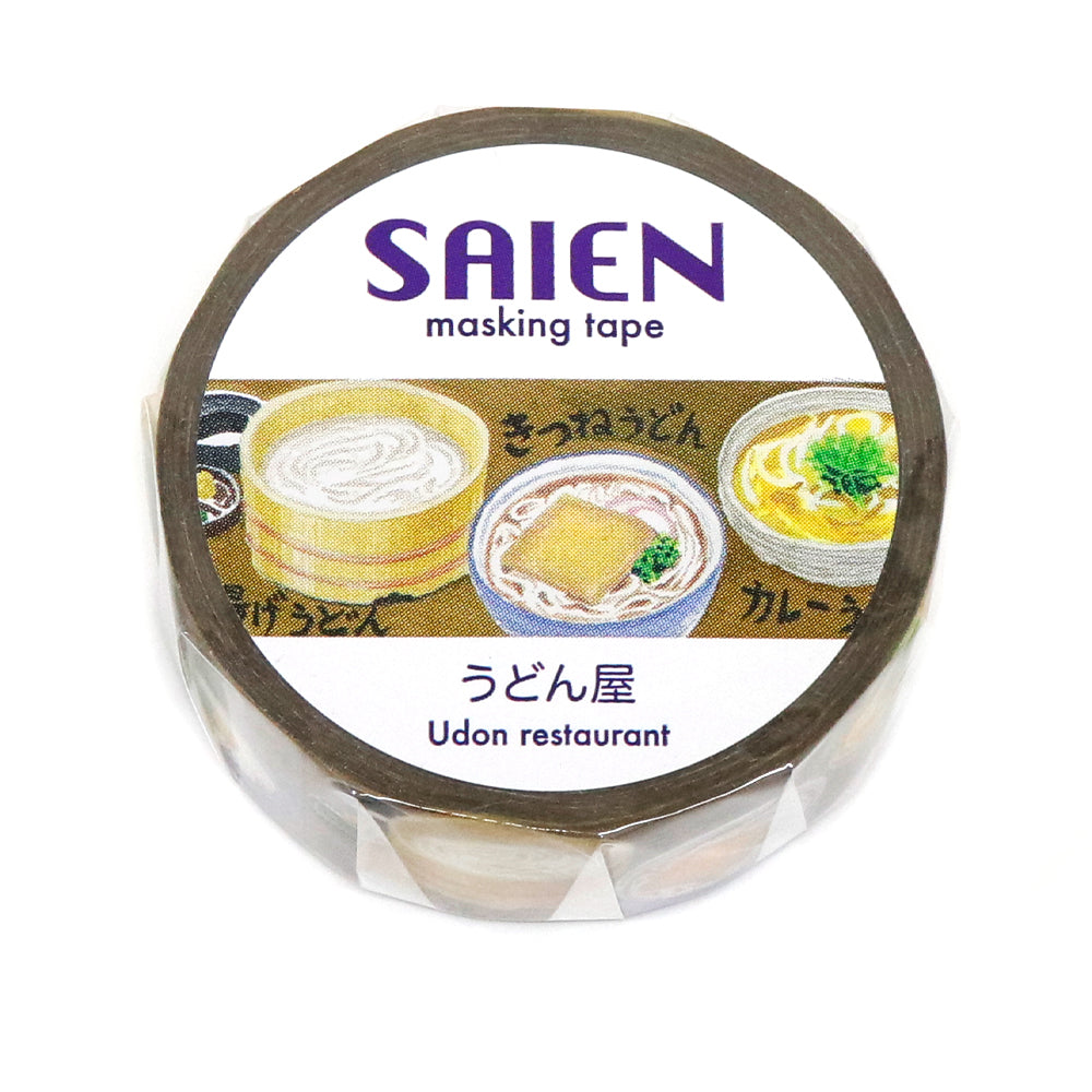 SAIEN Washi Masking Tape, Udon Shop