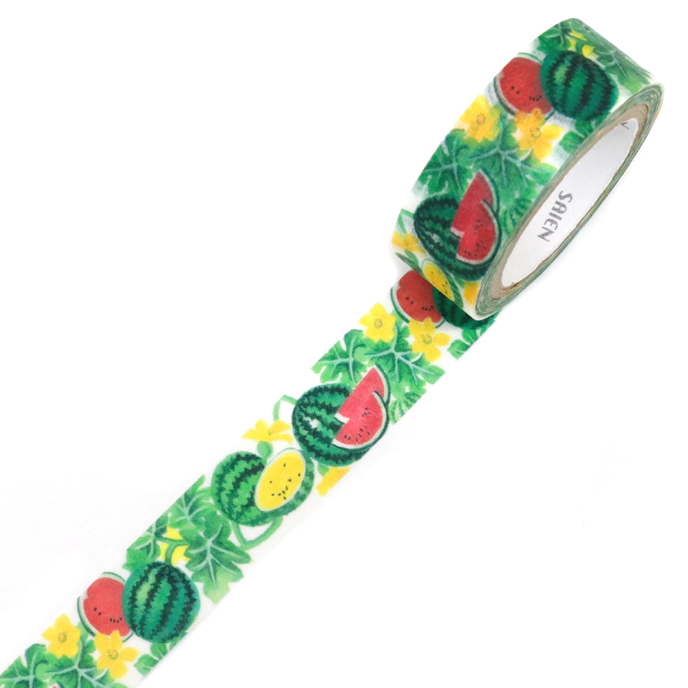 SAIEN Washi Masking Tape, Watermelon — product image 2