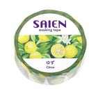 SAIEN Washi Masking Tape, Yuzu
