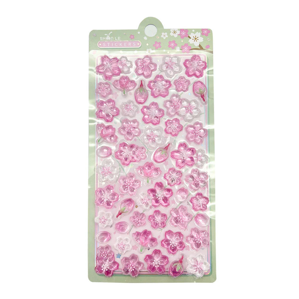 Sakura Clear Puffy Sticker Set — alternate view 4