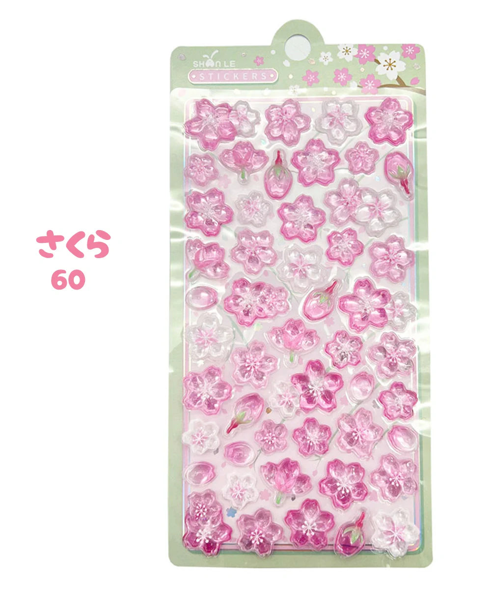 Sakura Clear Puffy Sticker Set — alternate view 8
