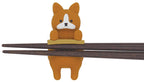 Shiru-wan Dog Soup Bowl and Chopstick Rest Set Shiba Inu — product image 3