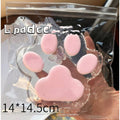 Jumbo Cat Paw Squishy — Pink (14 × 14.5cm)
