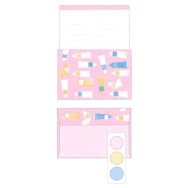 Fuwari Iyo Washi Letter Set — Enogu (Watercolor)