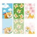 Shiba Inu Wagara Memo Pad Set (3 Pads)