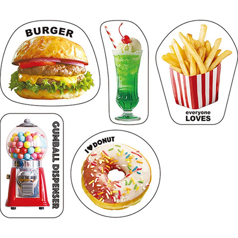 Retro Sticker Set B (Made in Japan)
