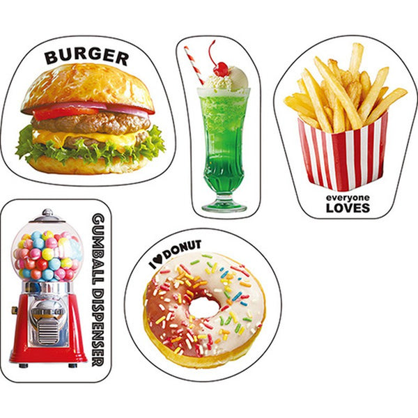 Retro Sticker Set B (Made in Japan)
