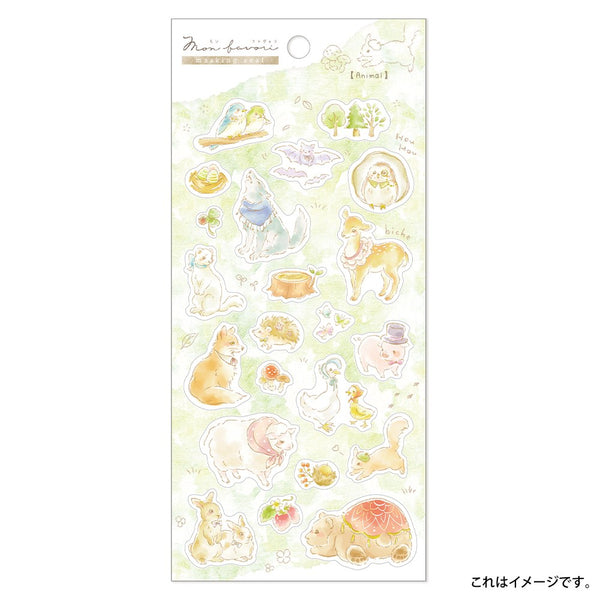 Animal Washi Masking Stickers