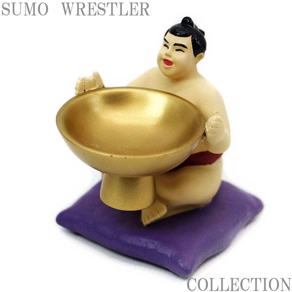 Sumo Wrestler Accessory Tray, Celebratory Toast