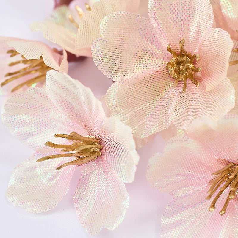 Tokyo-do Moonlit Sakura Artificial Flower Ring, Light Pink — alternate view 2