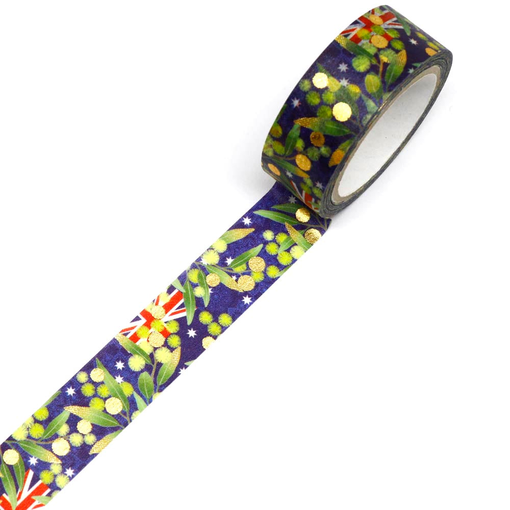 Washi Masking Tape, Australia Golden Wattle 15 mm — product image 2