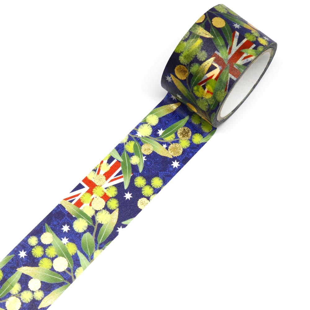 Washi Masking Tape, Australia Golden Wattle 25 mm — product image 2