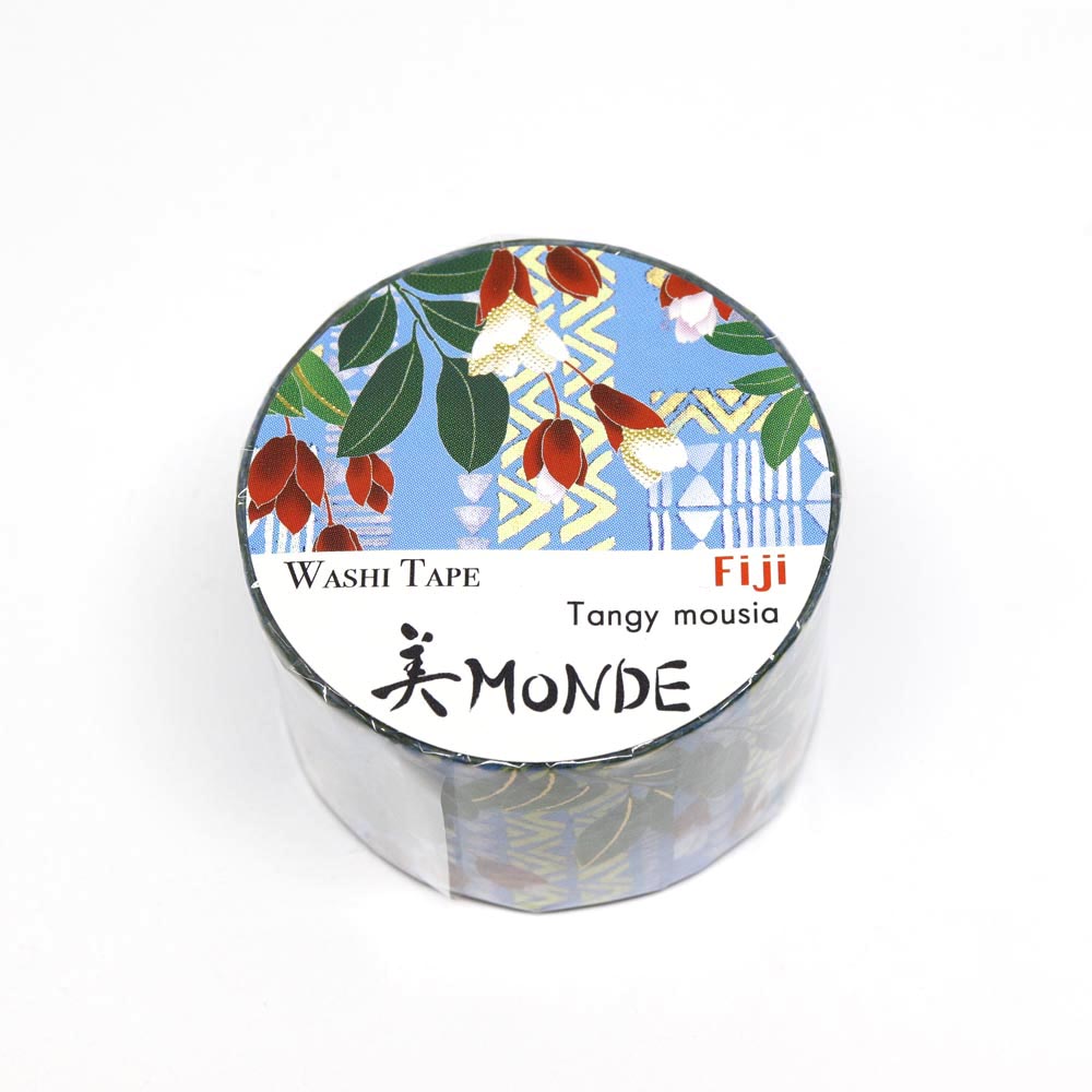 Washi Masking Tape, Fiji Tagimoucia 25 mm