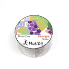 Washi Masking Tape, Georgia Grapes 25 mm
