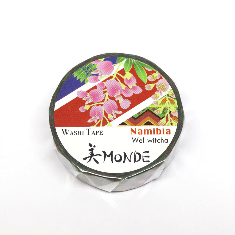 Washi Masking Tape, Namibia Welwitschia 15 mm