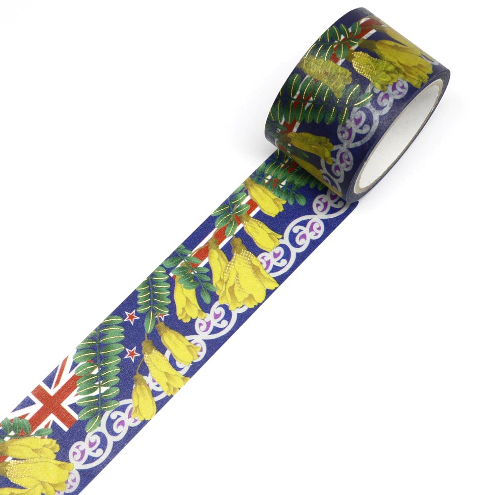 Washi Masking Tape, New Zealand Kowhai 25 mm — product image 2