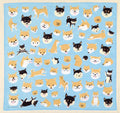 Yoko Matsumoto Handkerchief, Shiba Inu Galore